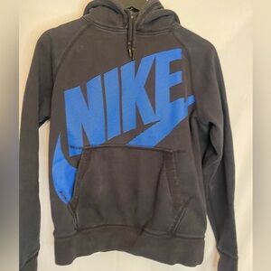 Nike men’s drawstring hoodie front pocket size medium